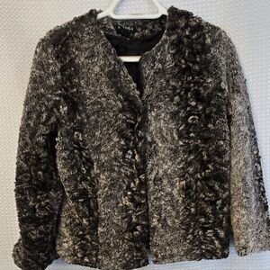 Revue Women's Faux Fur Jacket Size M